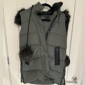 Nicole Benisti Kaia Vest with Fox Fur lining